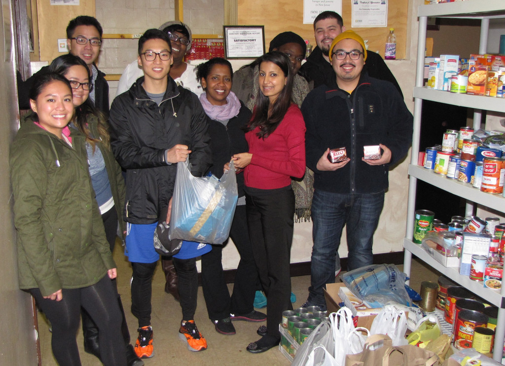 Essex County College Physical Therapist Assistant Club donate to NCC Emergency Food Pantry_cropped