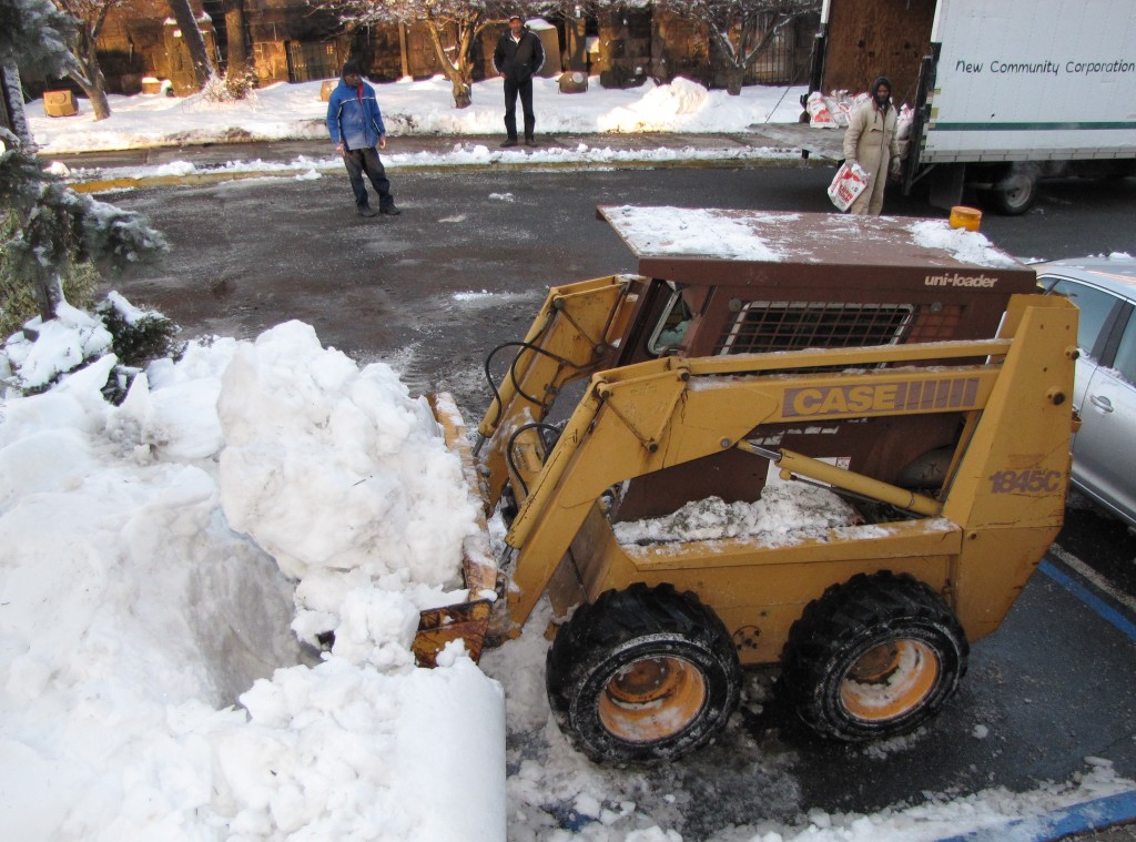 Environmental Services has been at the forefront of removing snow from NCC’s properties throughout this winter.