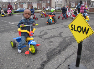 Trike-a-thon slow sign