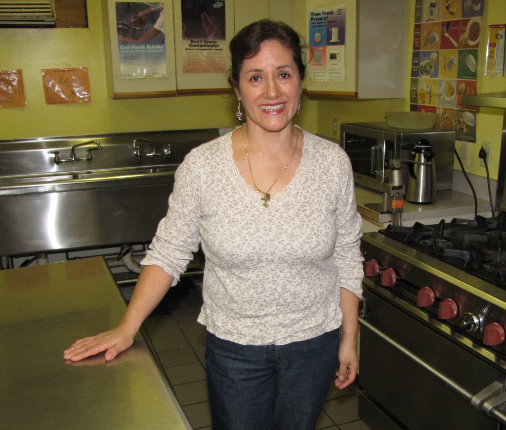 Lucia Dominguez is a food service worker at Community Hills Early Learning Center.