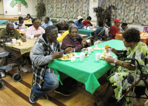 Thanksgiving Commons Senior tables