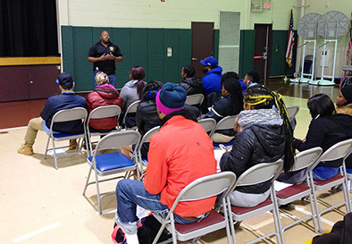 Linden Police Detective Lieutenant Abdul Williams offered insight on how to interact with law enforcement in a positive manner.