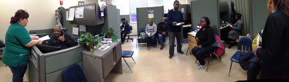 Busy as ever: The New Community Family Resource Success Center is now located at 274 South Orange Ave. in Newark.