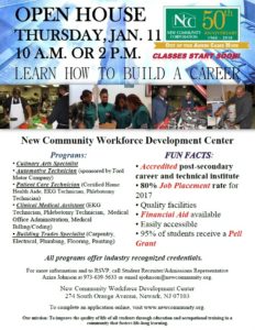 Read more about the article New Community Workforce Development Center To Host Open House Jan. 11