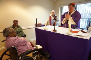Read more about the article Cardinal Tobin Visits New Community Extended Care