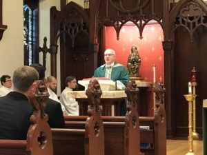 Read more about the article Immaculate Conception Seminary Mass Celebrates NCC Founder And Queen Of Angels Church