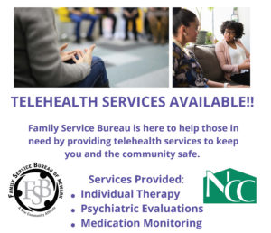 Read more about the article Family Service Bureau Offers Telehealth Services