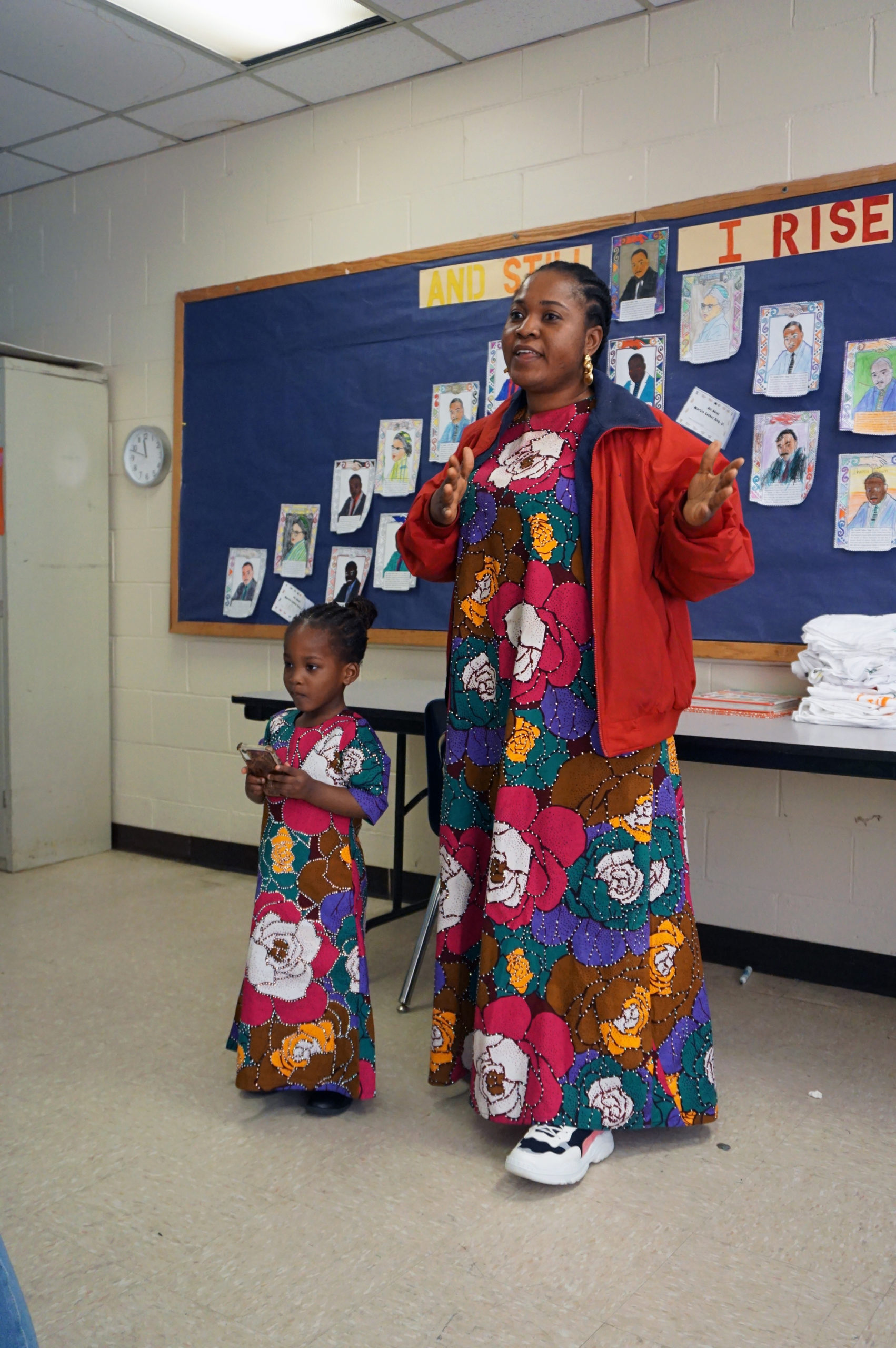 HHELC Cultural Diversity Day 2020 Matching Mother and Daughter