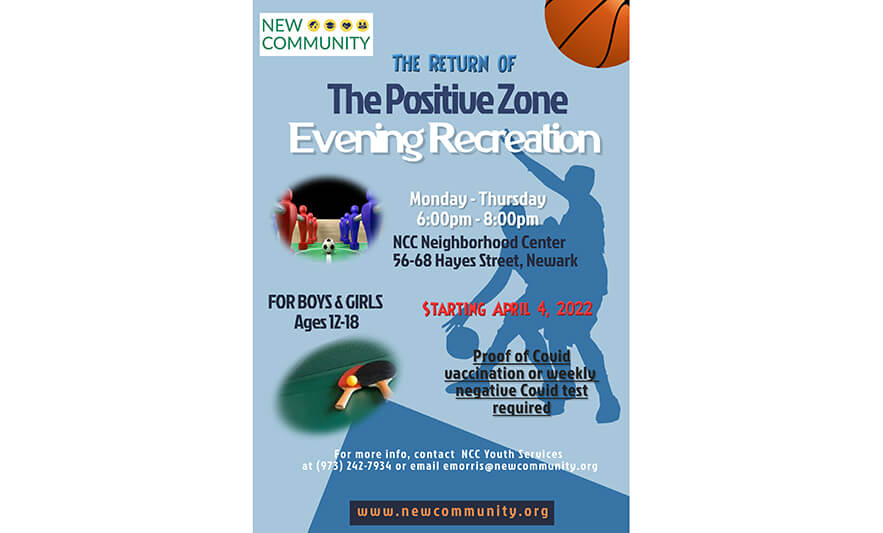 Read more about the article The Positive Zone Evening Recreation Resumes