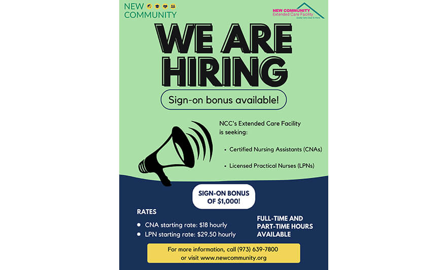You are currently viewing New Community is Hiring CNAs and LPNs