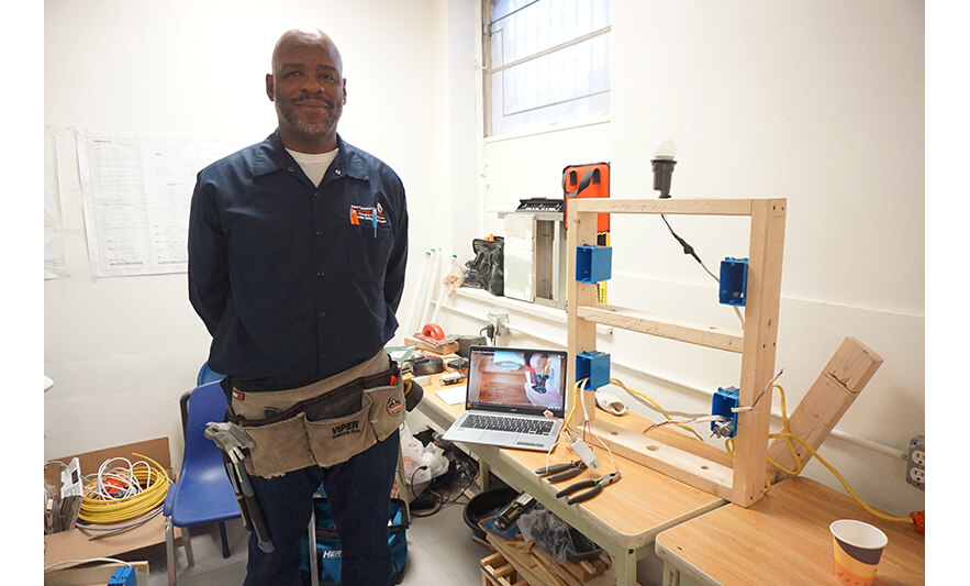 Read more about the article New Community Career & Technical Institute Student Uses Building Trades Specialist Program to Launch Career After Incarceration