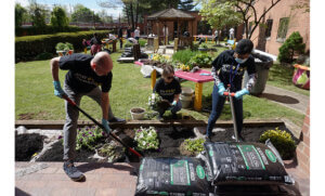 Read more about the article New Community and Volunteers Beautify Extended Care Facility
