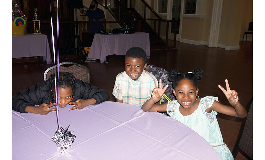 Youth Services Sneaker Ball Gala 6-10-2023 Three kids for web