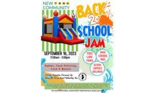 Read more about the article New Community Youth Services to Host Back 2 School Jam on Sept. 16