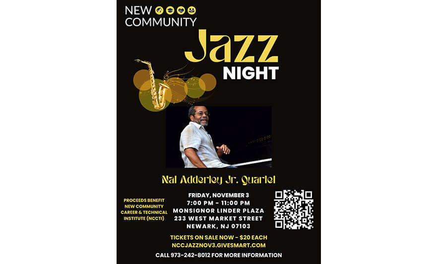Read more about the article New Community Jazz Night Featuring the Nat Adderley Jr. Quartet