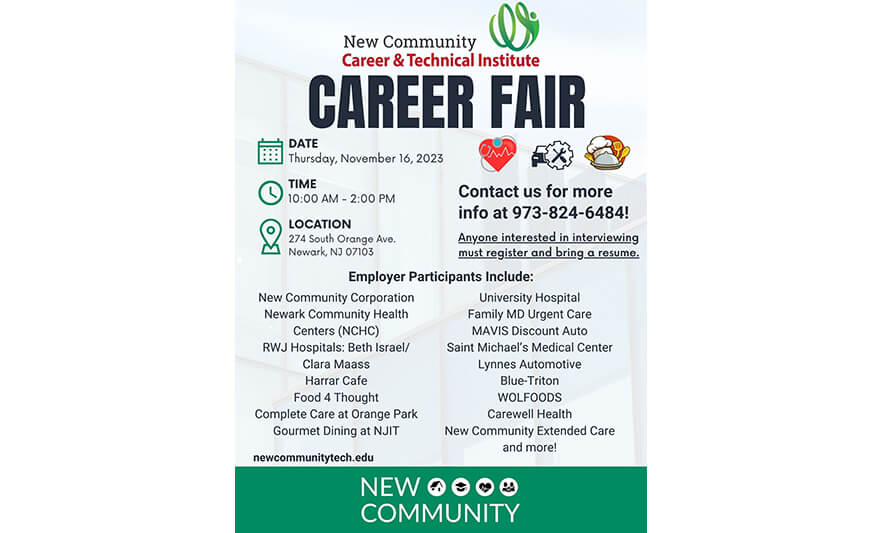Read more about the article New Community Career & Technical Institute Career Fair