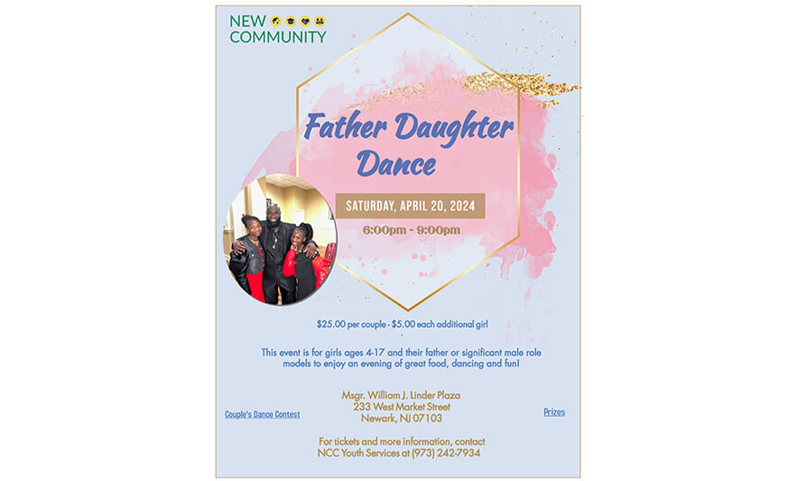 Read more about the article New Community Youth Services to Host Father-Daughter Dance on April 20