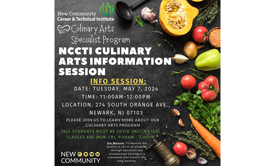Read more about the article New Community Career & Technical Institute Culinary Arts Info Session