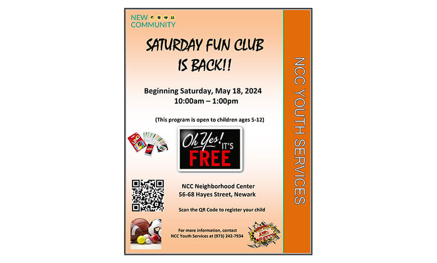 You are currently viewing New Community Saturday Fun Club Returns on May 18