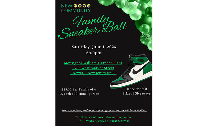 Read more about the article New Community to Host Family Sneaker Ball on June 1